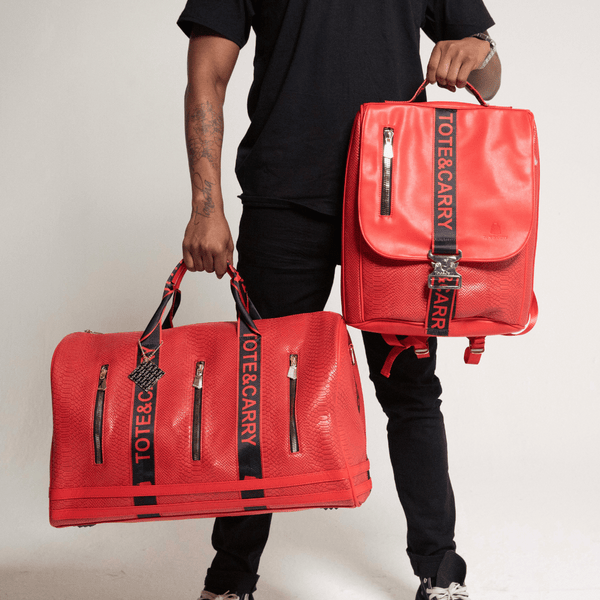 Signature Urban Backpack in Black & Yellow