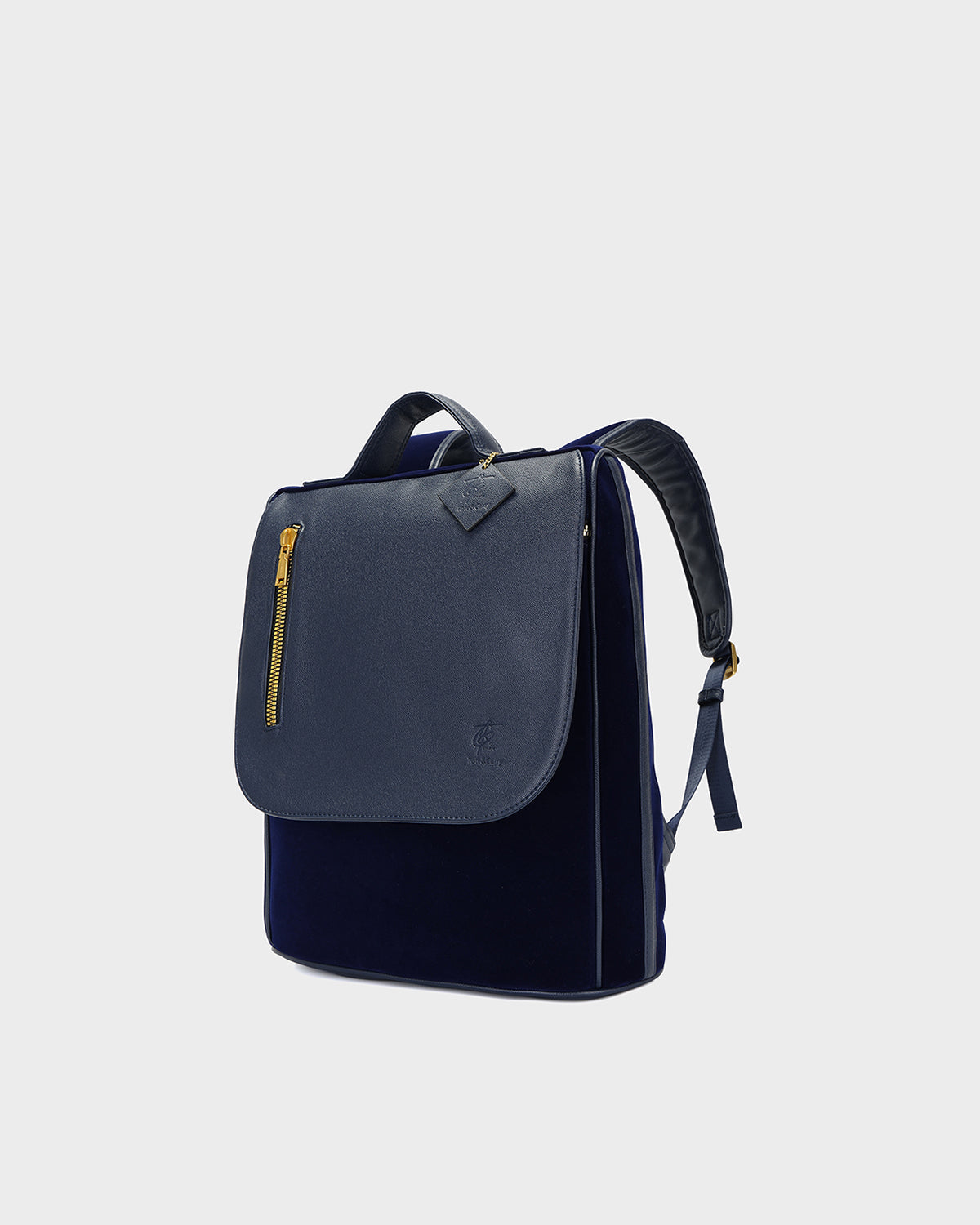 Velvet Luxe Travel Set in Royal Blue