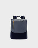 Velour Backpack in Royal Blue