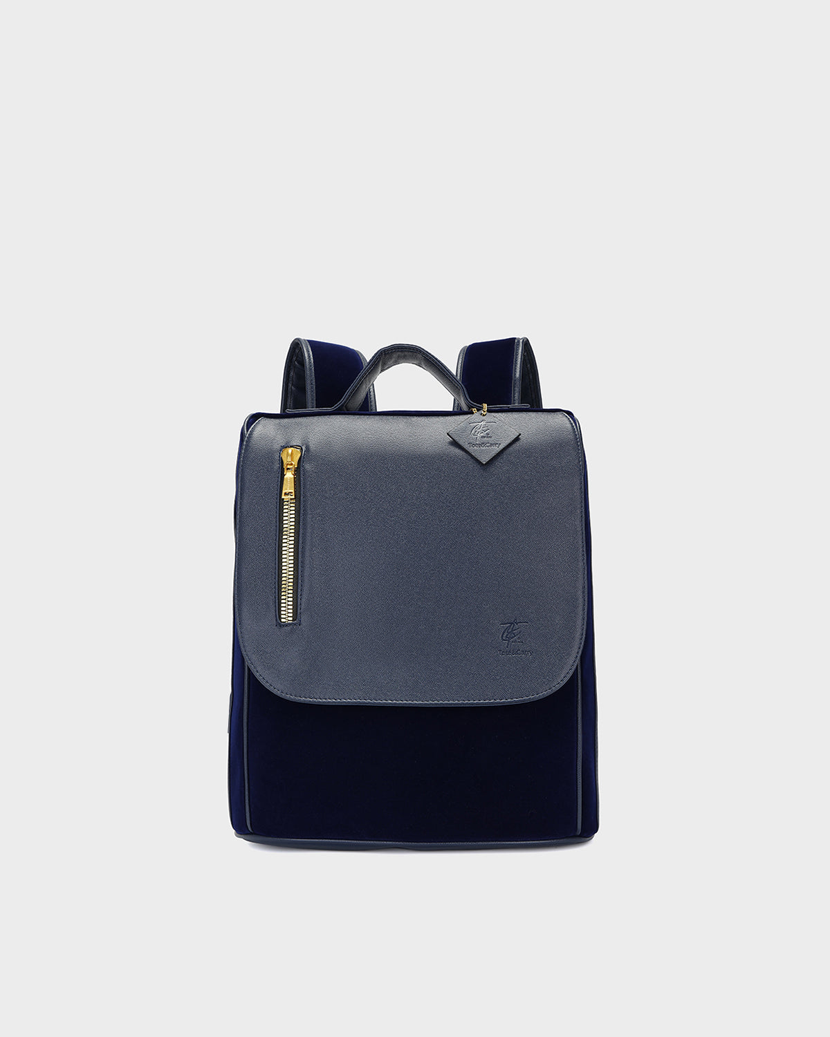 Velvet Luxe Travel Set in Royal Blue
