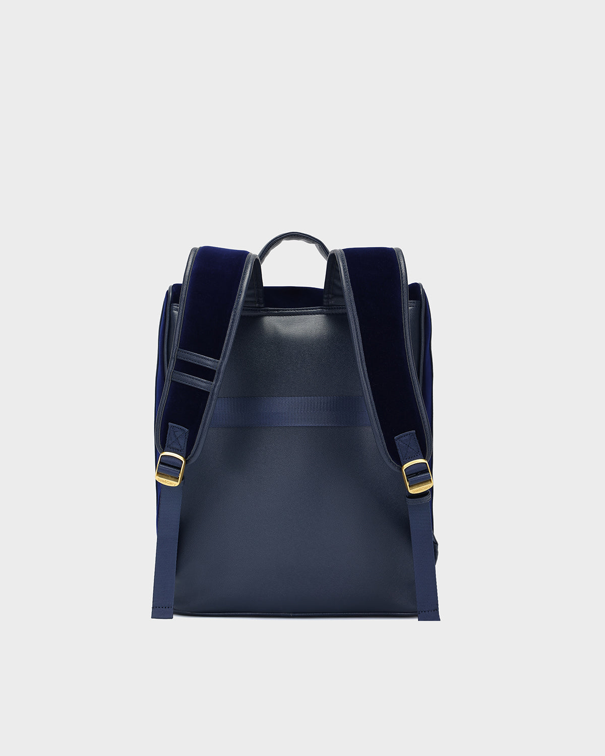 Velour Backpack in Royal Blue