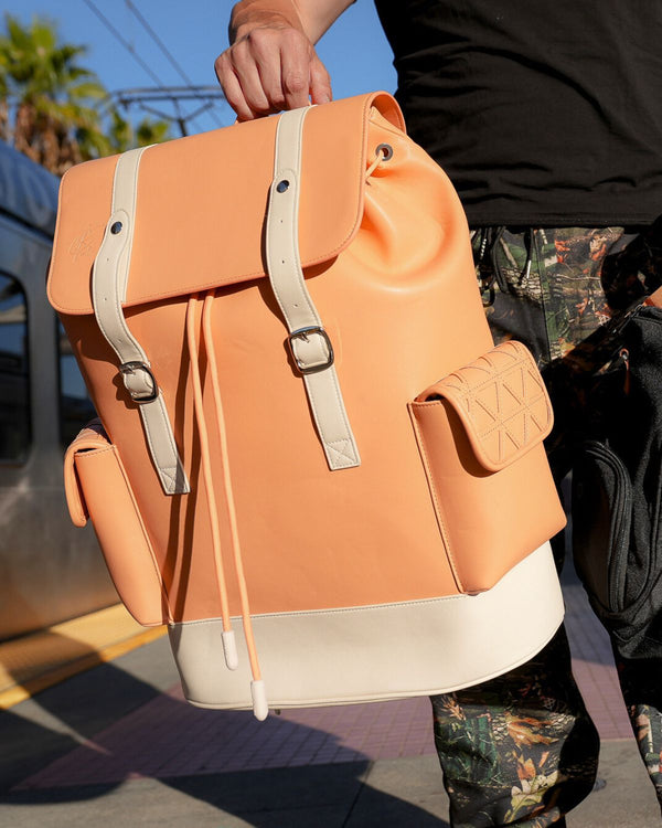 Multiway Jetsetter Backpack in Orange