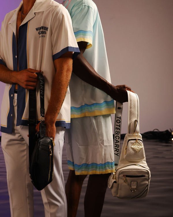 White On The Go Sling Bag