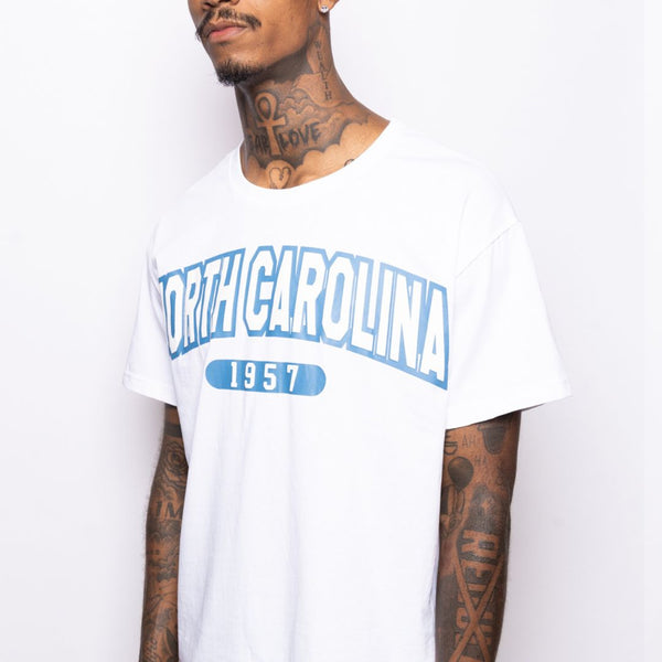 North Carolina Classic White Tee