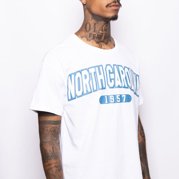 North Carolina Classic White Tee