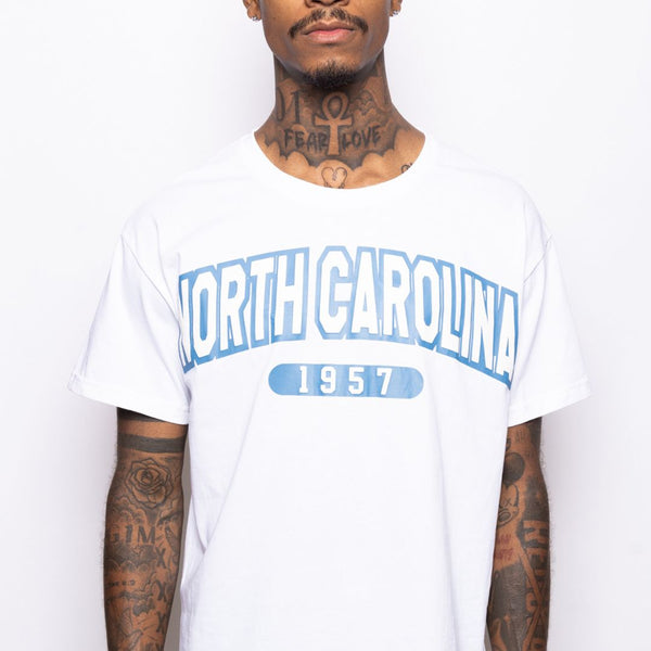 North Carolina Classic White Tee