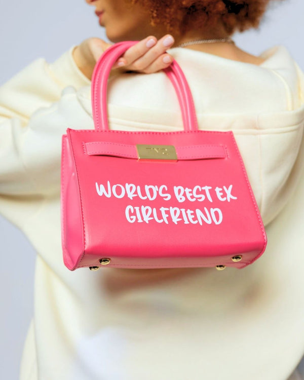 World's Best Ex Girlfriend Mini Tote in Pink