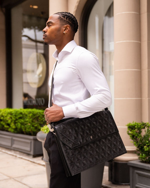 First Class CEO Briefcase in Black