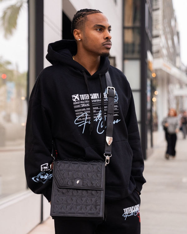 First Class Mini Crossbody Bag in Black