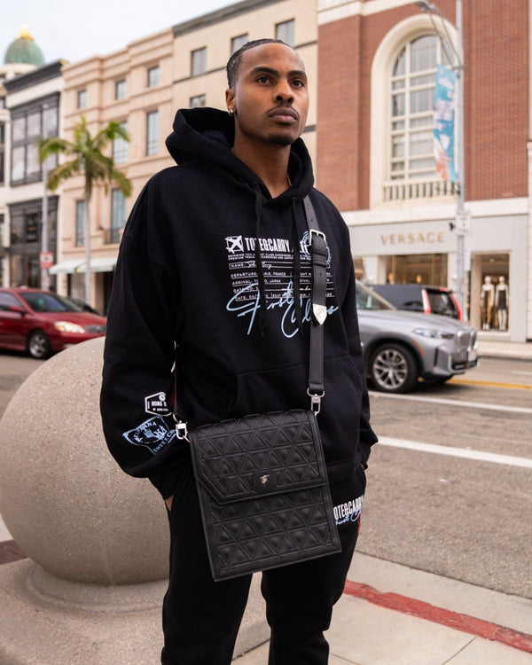 First Class Mini Crossbody Bag in Black
