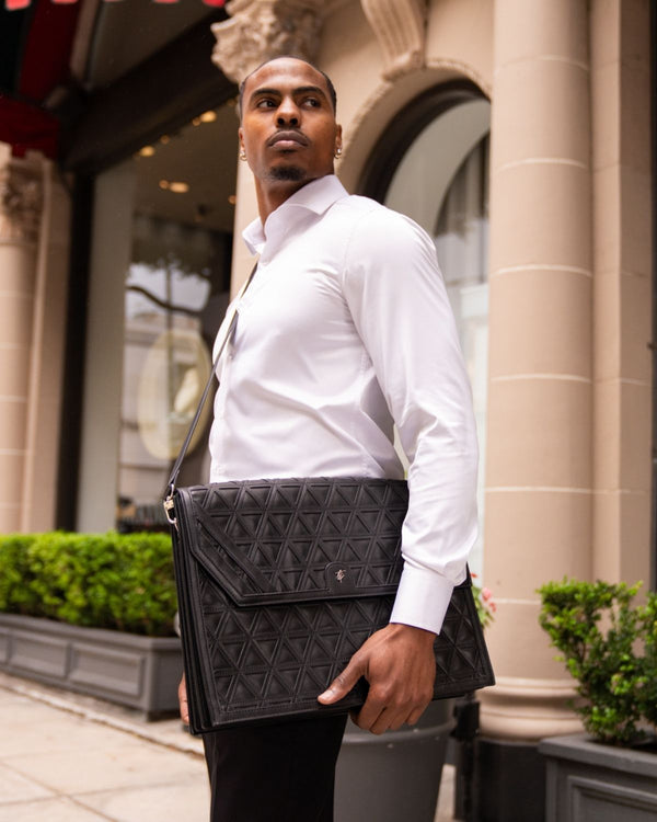 First Class CEO Briefcase in Black