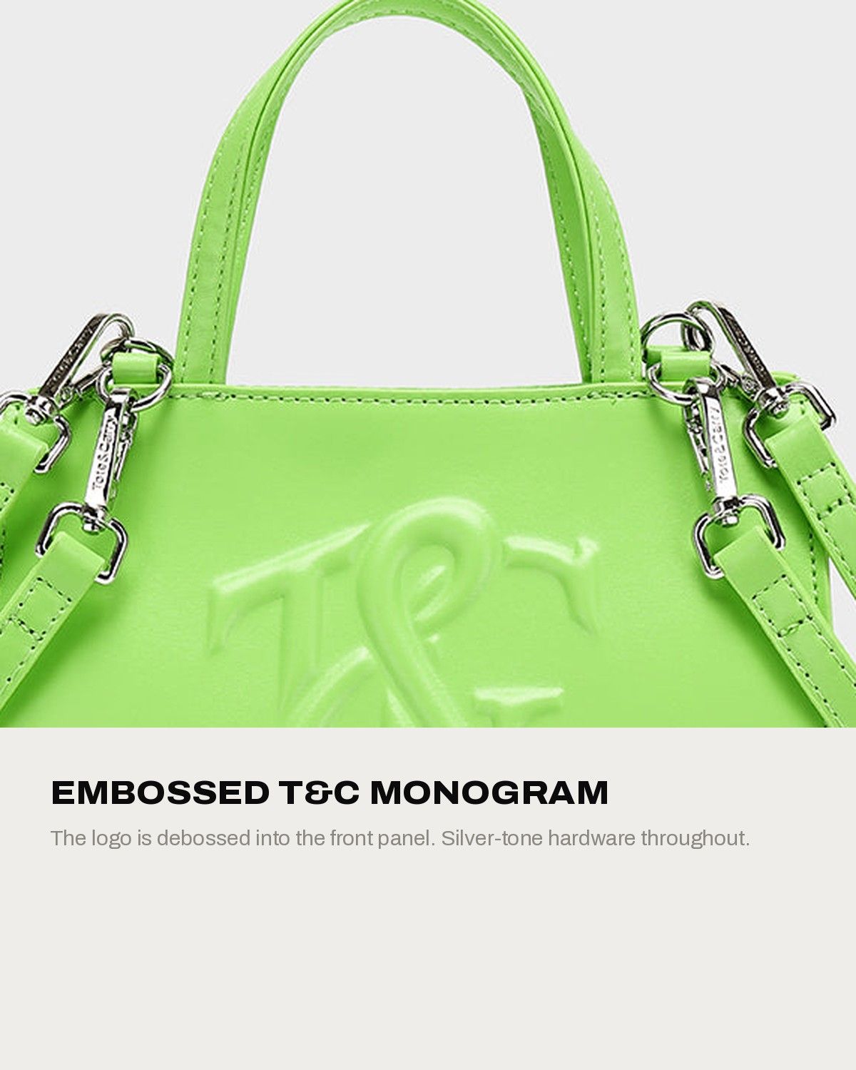 Essential Mini Tote in Matcha — A+ 2