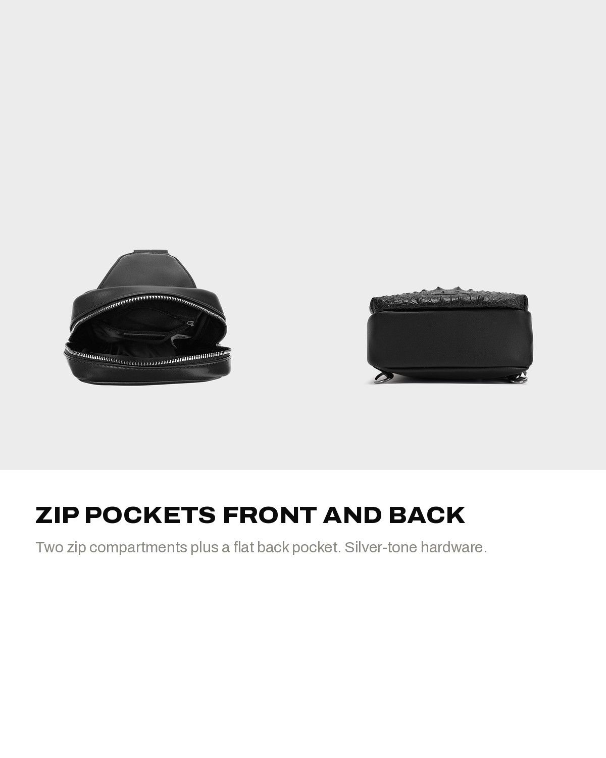 Terminal Sling Bag in Black — A+ 4