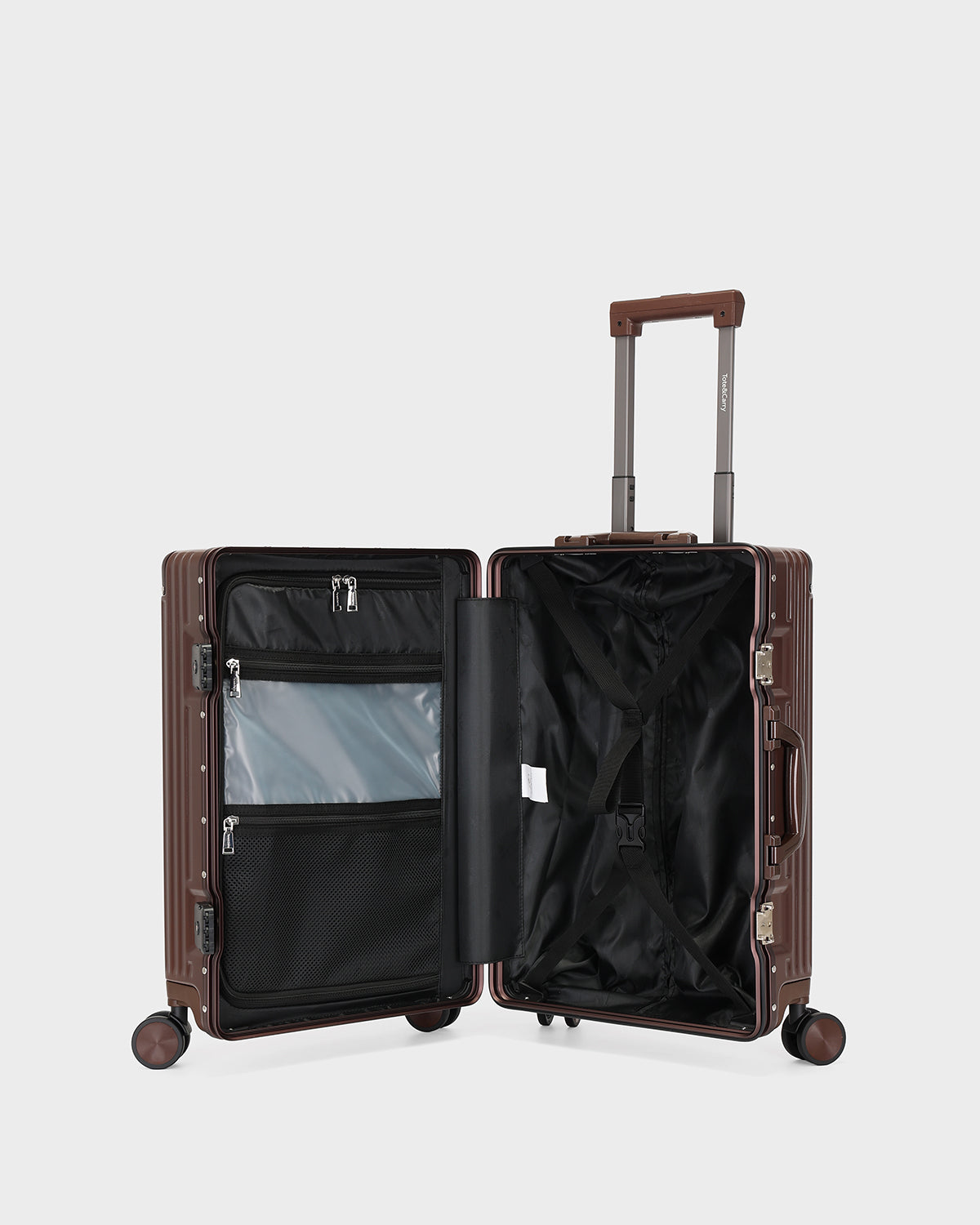 Alloy Elite 2PC Suitcase Set in Bronze