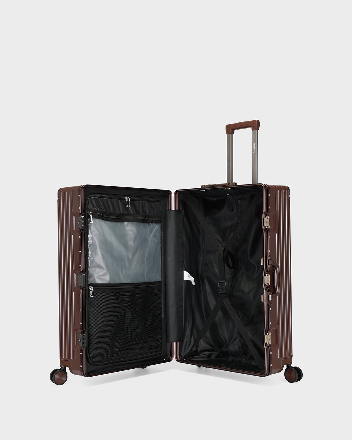 Alloy Elite 2PC Suitcase Set in Bronze