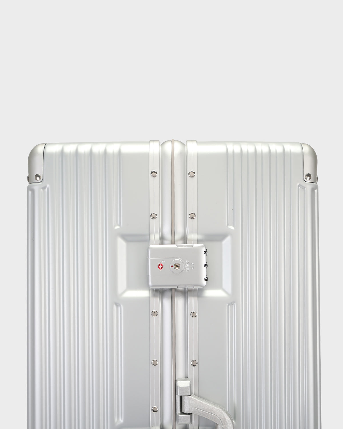 Alloy Elite 2PC Suitcase Set in Platinum Silver