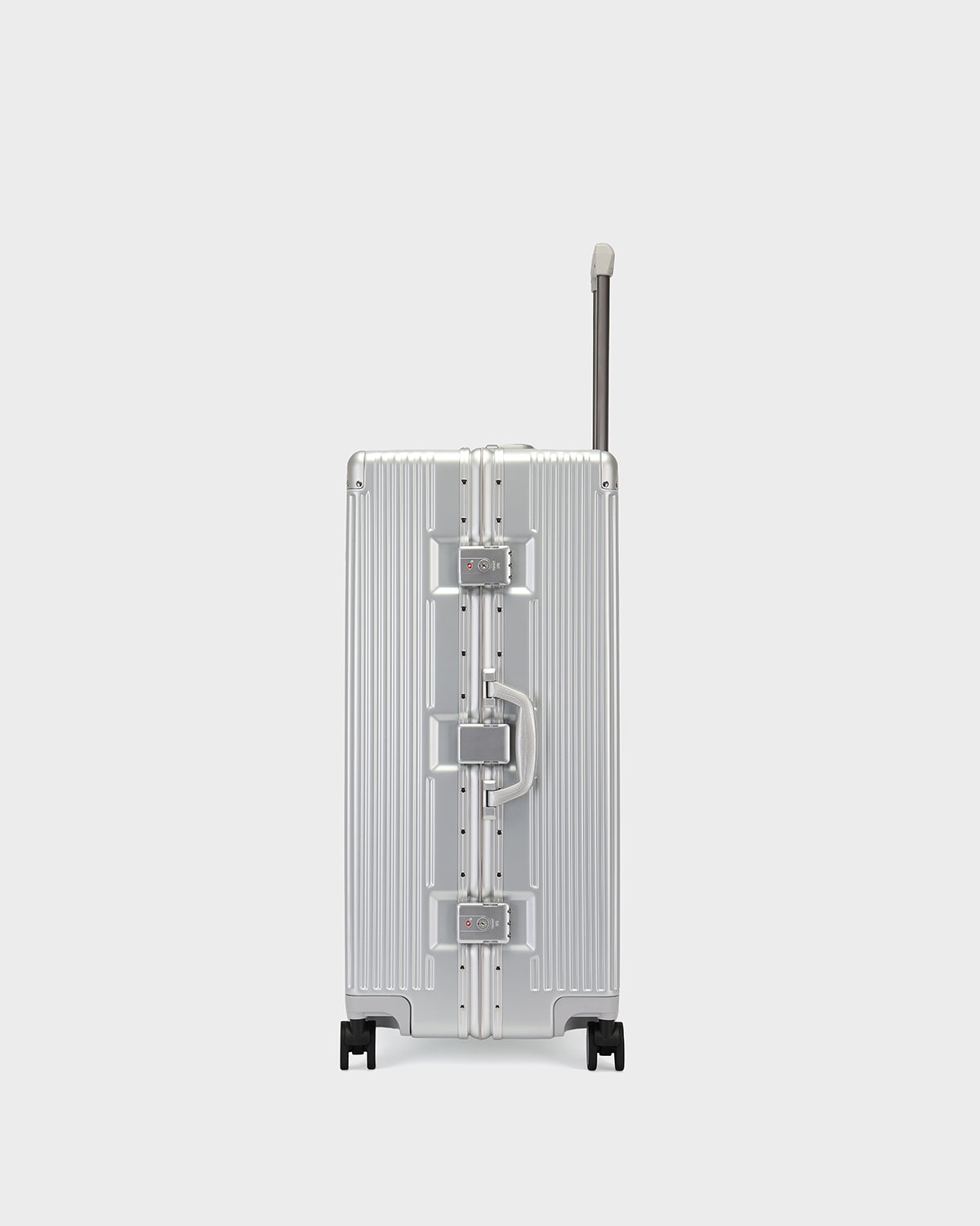 Alloy Elite 2PC Suitcase Set in Platinum Silver