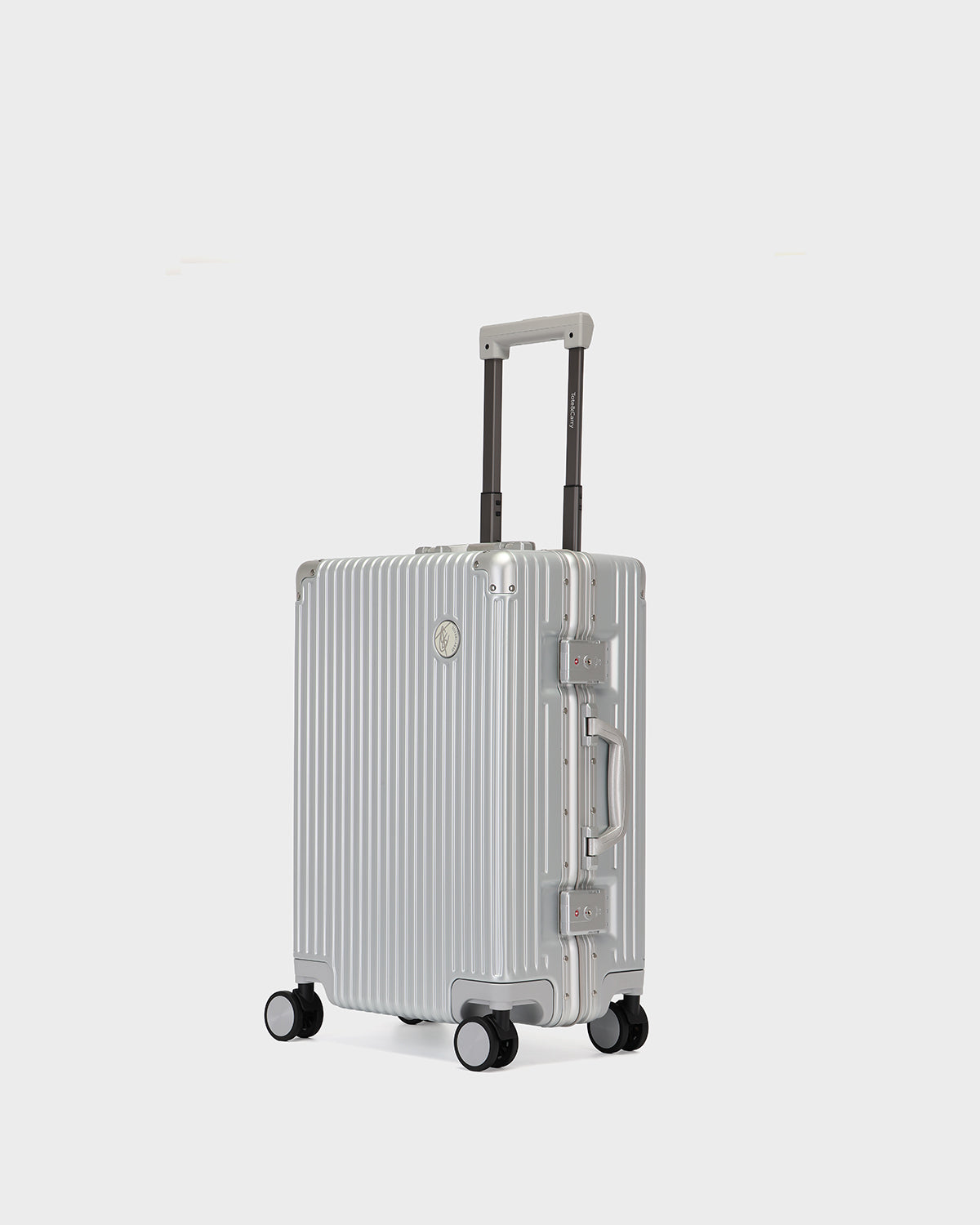 Alloy Elite 2PC Suitcase Set in Platinum Silver