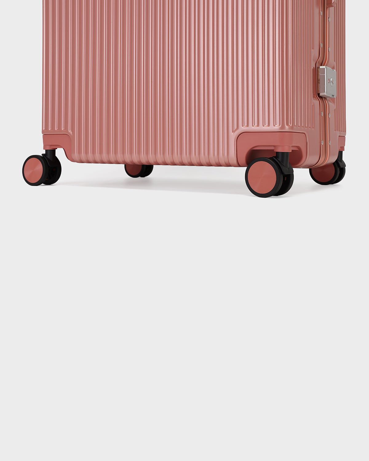 Alloy Elite 2PC Suitcase Set in Rose