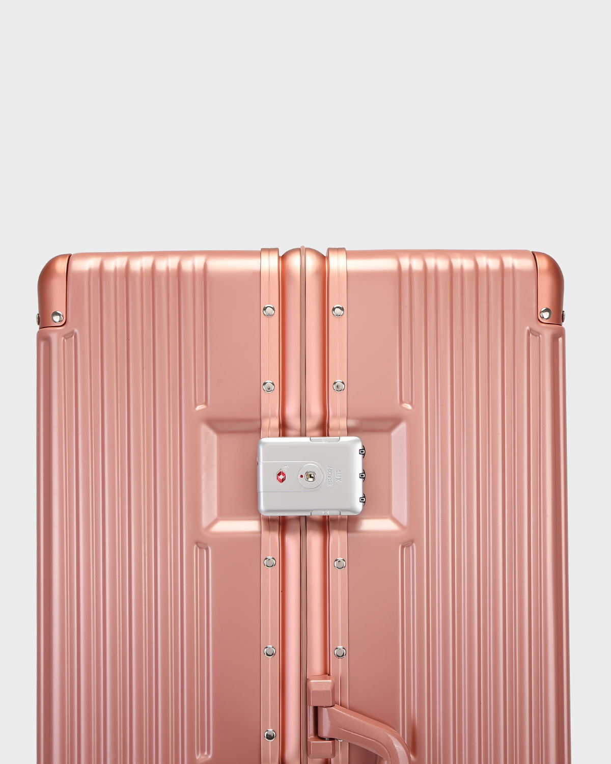 Alloy Elite 2PC Suitcase Set in Rose