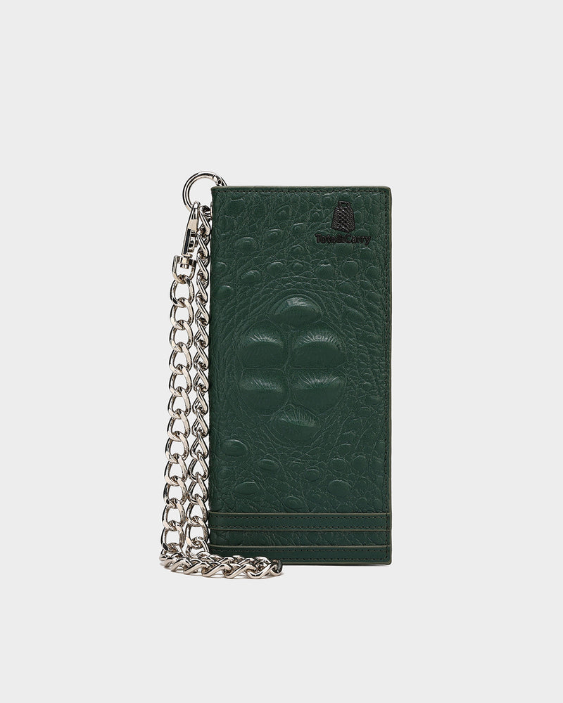 Apollo 2 Chain Wallet in Emerald