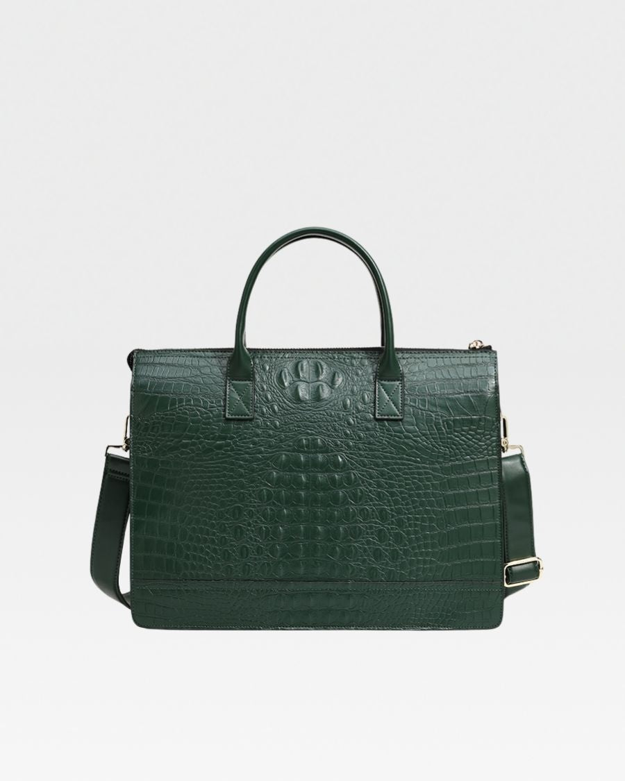 Apollo 2 Laptop Bag in Emerald Green
