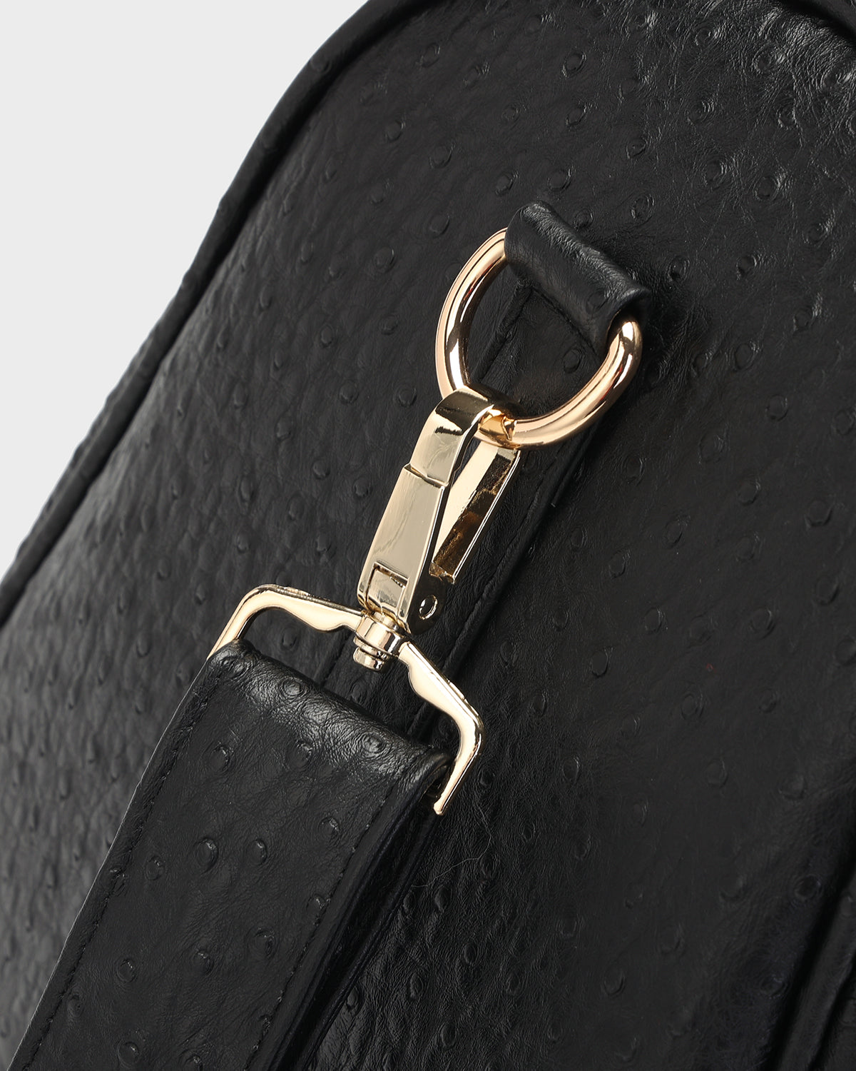 Rock Chic Duffle Bag in Black