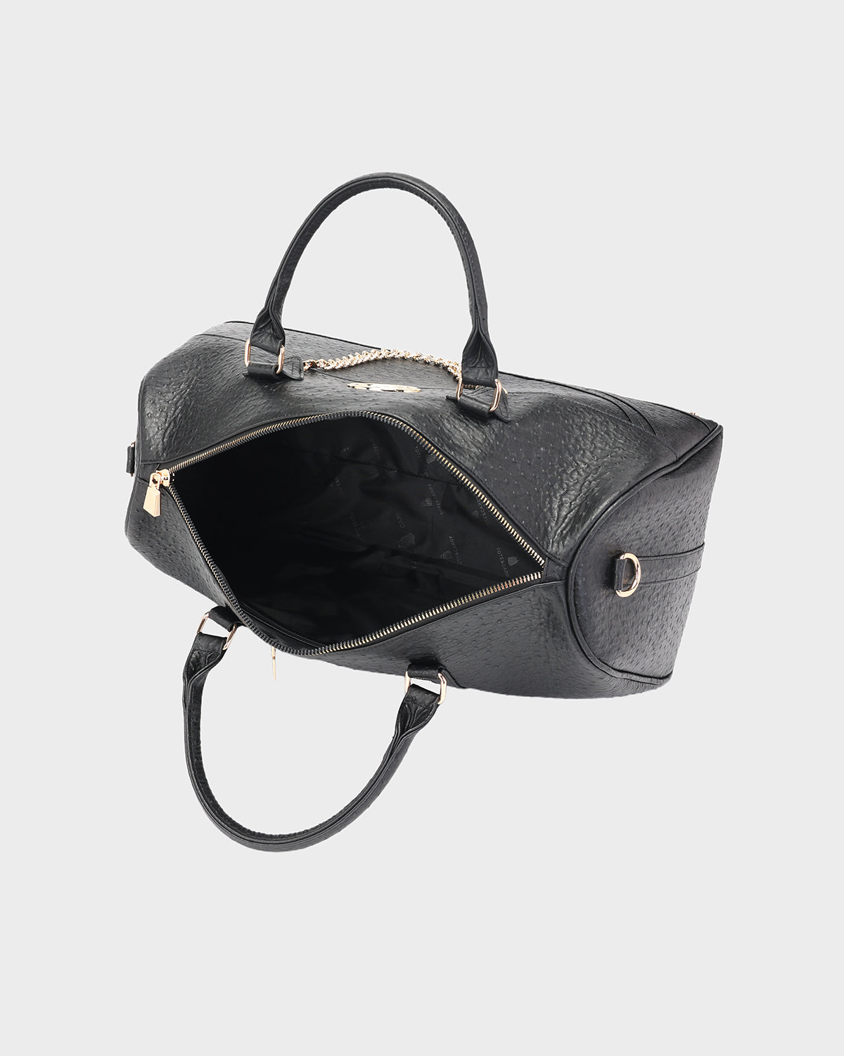 Rock Chic Duffle Bag in Black