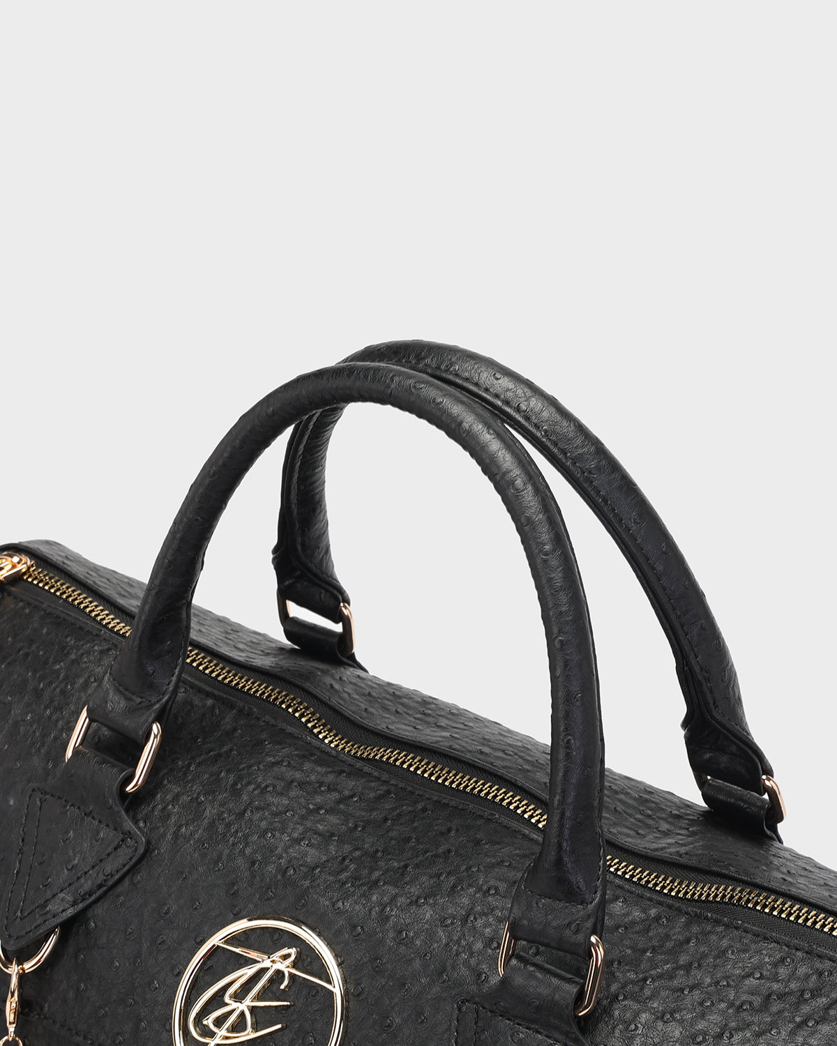 Rock Chic Duffle Bag in Black
