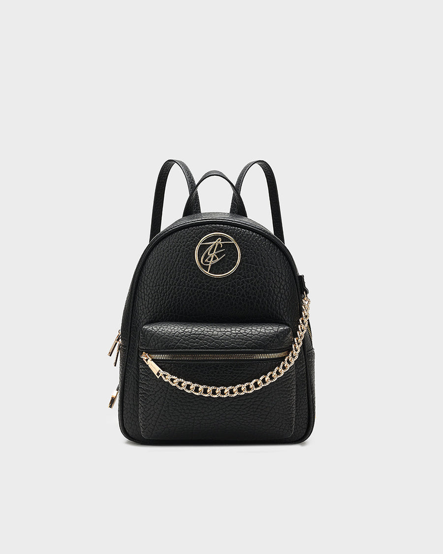 Aurelian Chain Backpack in Black