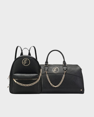 Aurelian Chain Travel Set in Black