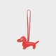 Dog Key Chain / Red