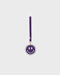 Smiley Key chain / Purple