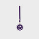 Smiley Key chain / Purple