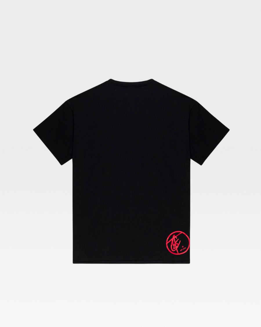 Black and Red Chicago T Shirt BULLS