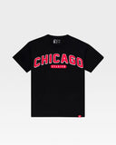 Black and Red Chicago T Shirt BULLS