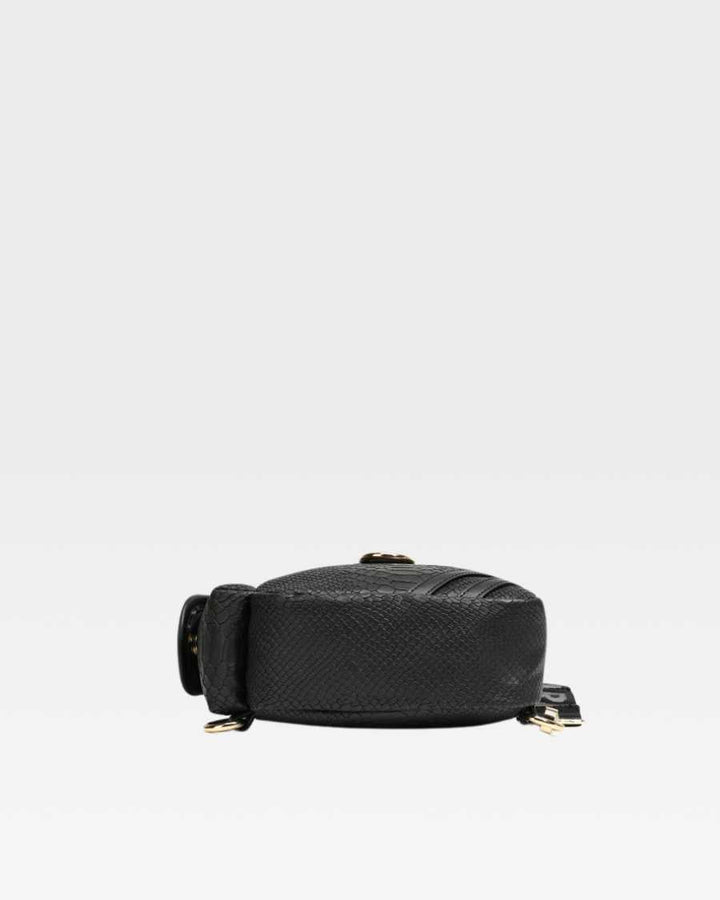 Apollo 1 Tear Drop Crossbody Bag in Black