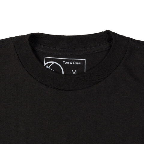 Black Tote&Carry Design T-Shirt