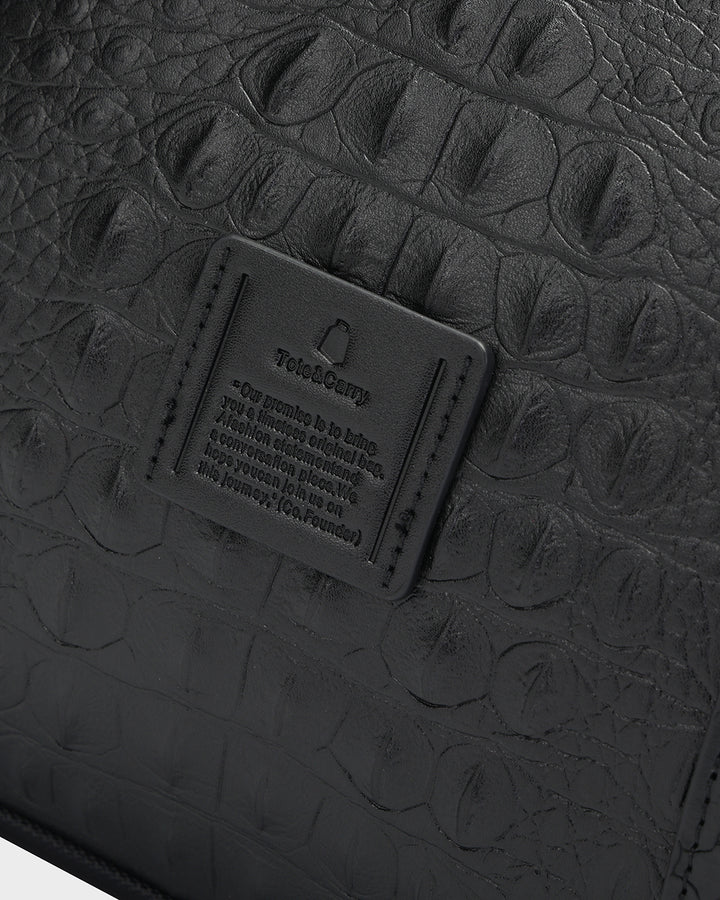 Blackout Duffle Bag in Black