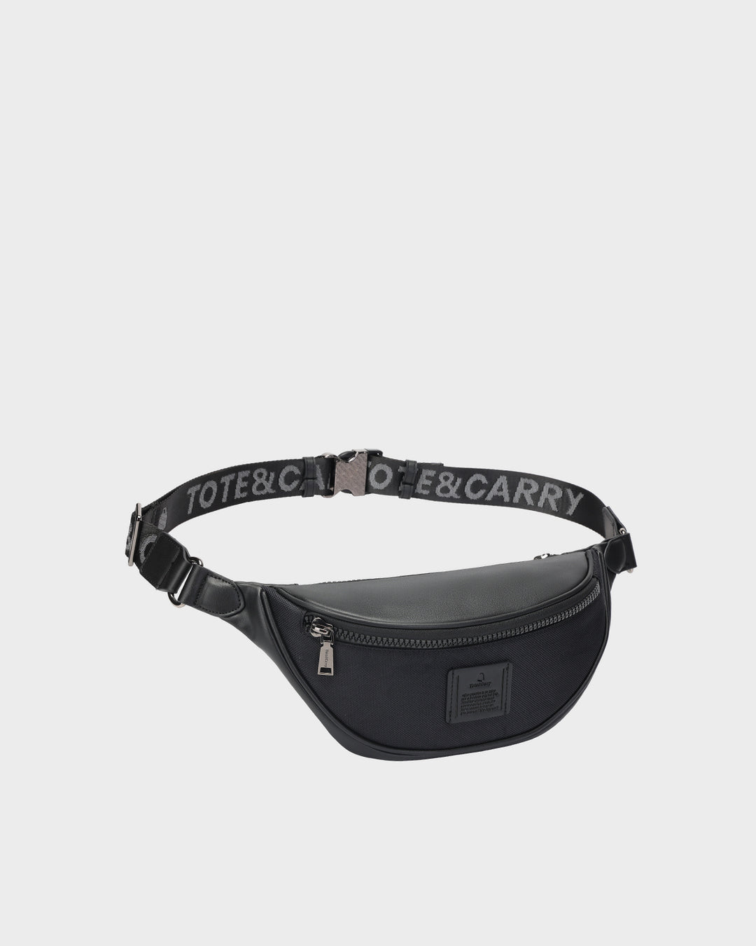Blackout Nylon Fanny Pack in Black