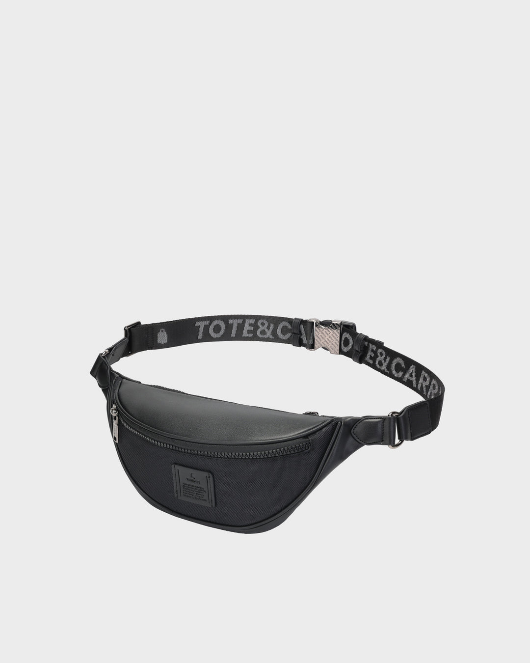 Blackout Nylon Fanny Pack in Black