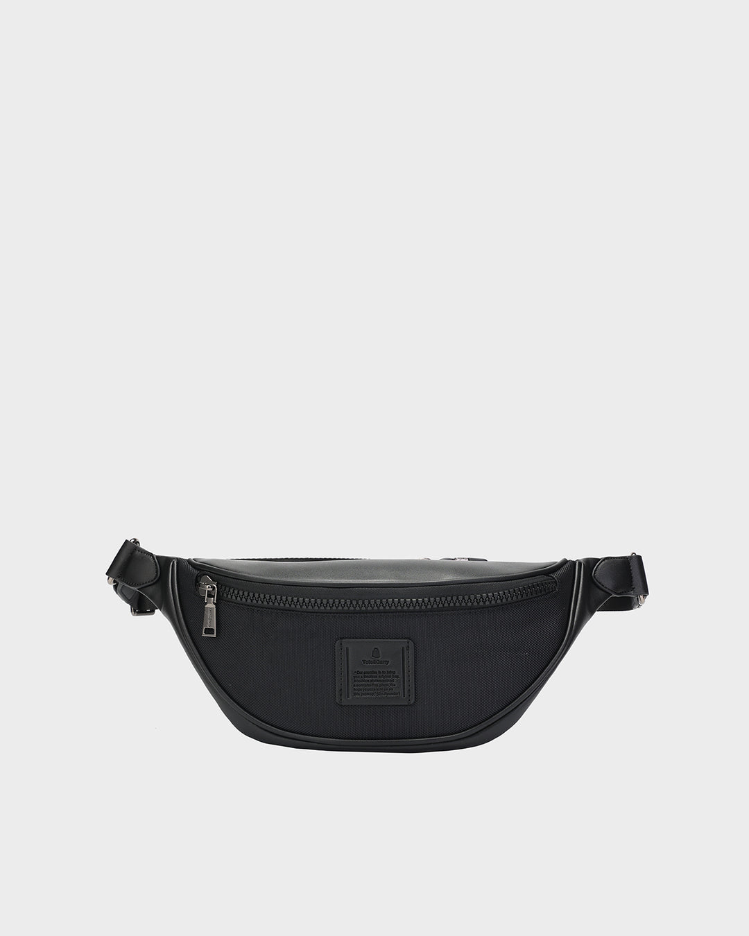 Blackout Nylon Fanny Pack in Black