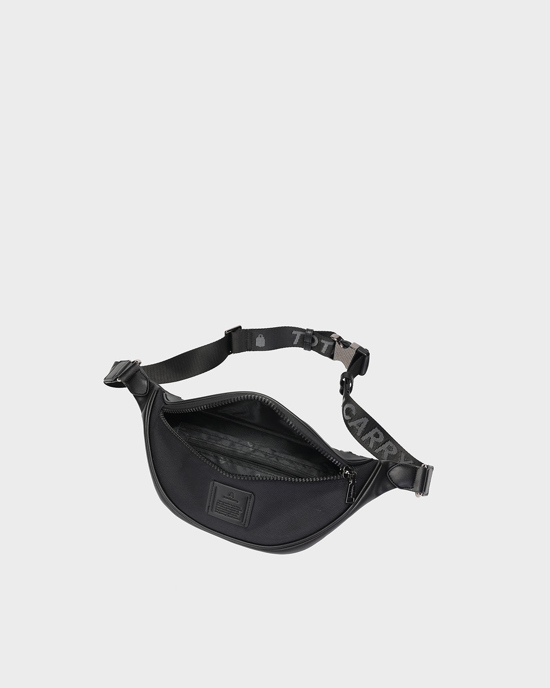 Blackout Nylon Fanny Pack in Black