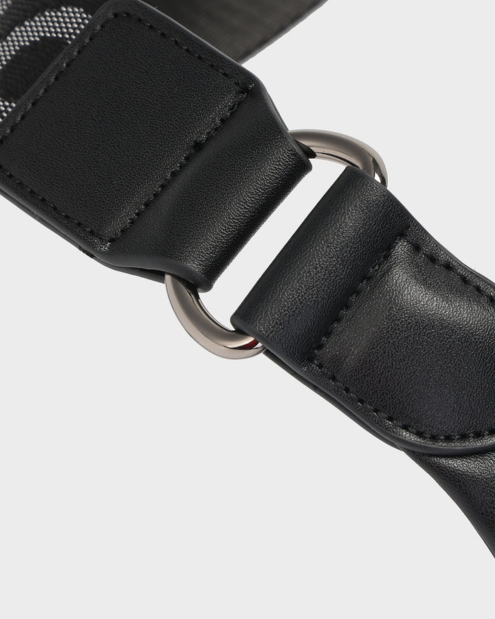 Blackout Nylon Fanny Pack in Black