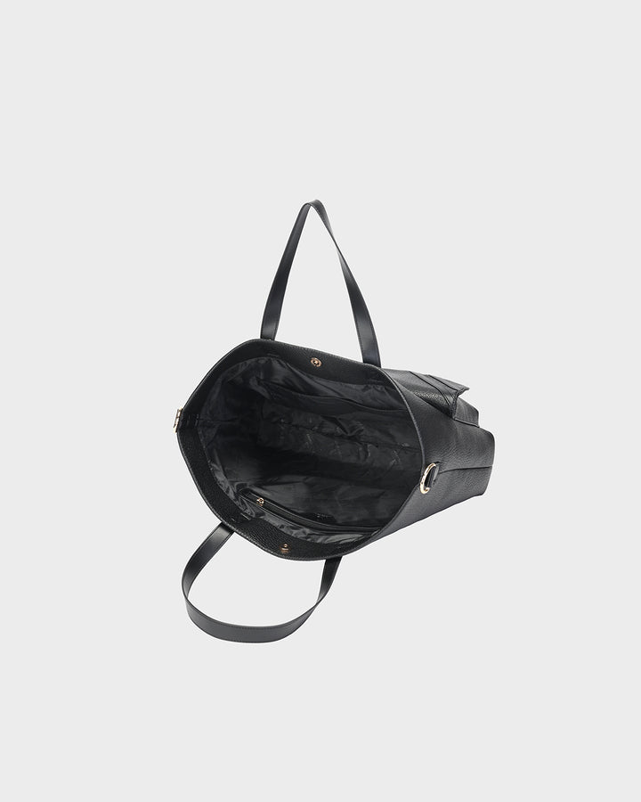 Blackout Duffle Bag in Black