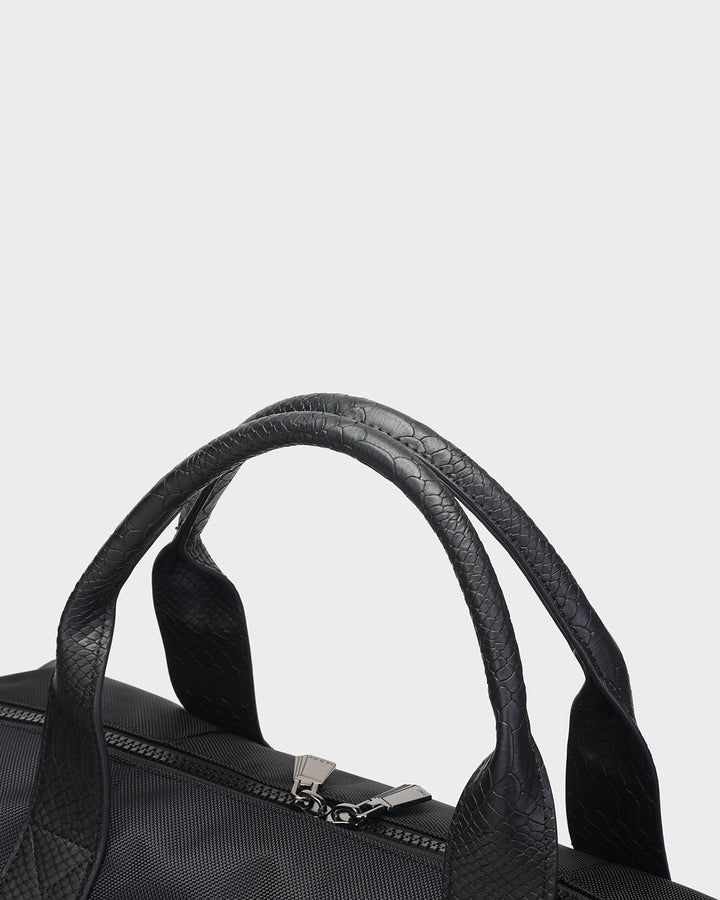 Blackout Duffle Bag in Black