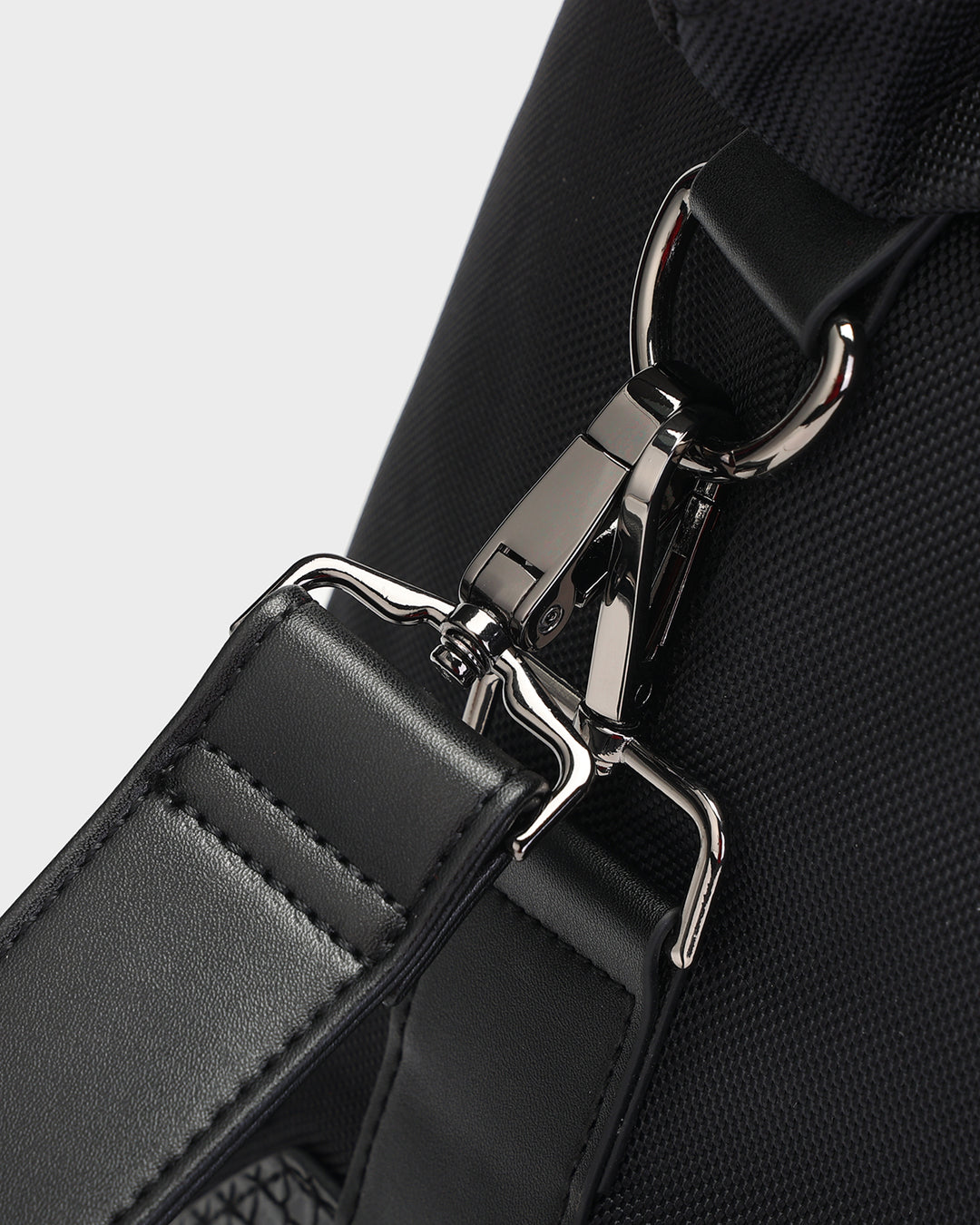 Blackout Duffle Bag in Black