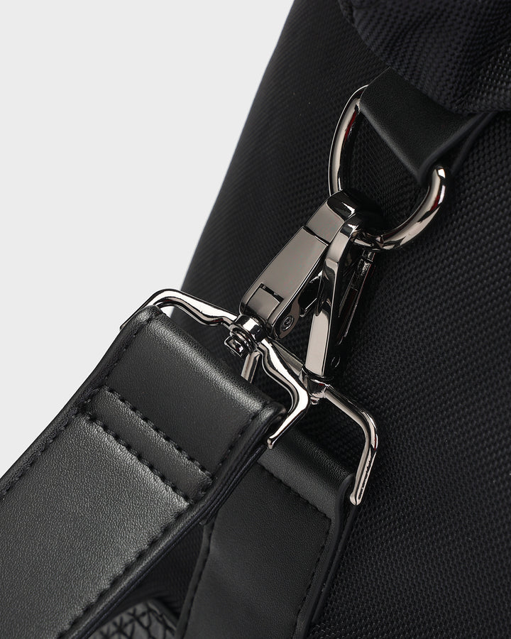 Blackout Duffle Bag in Black