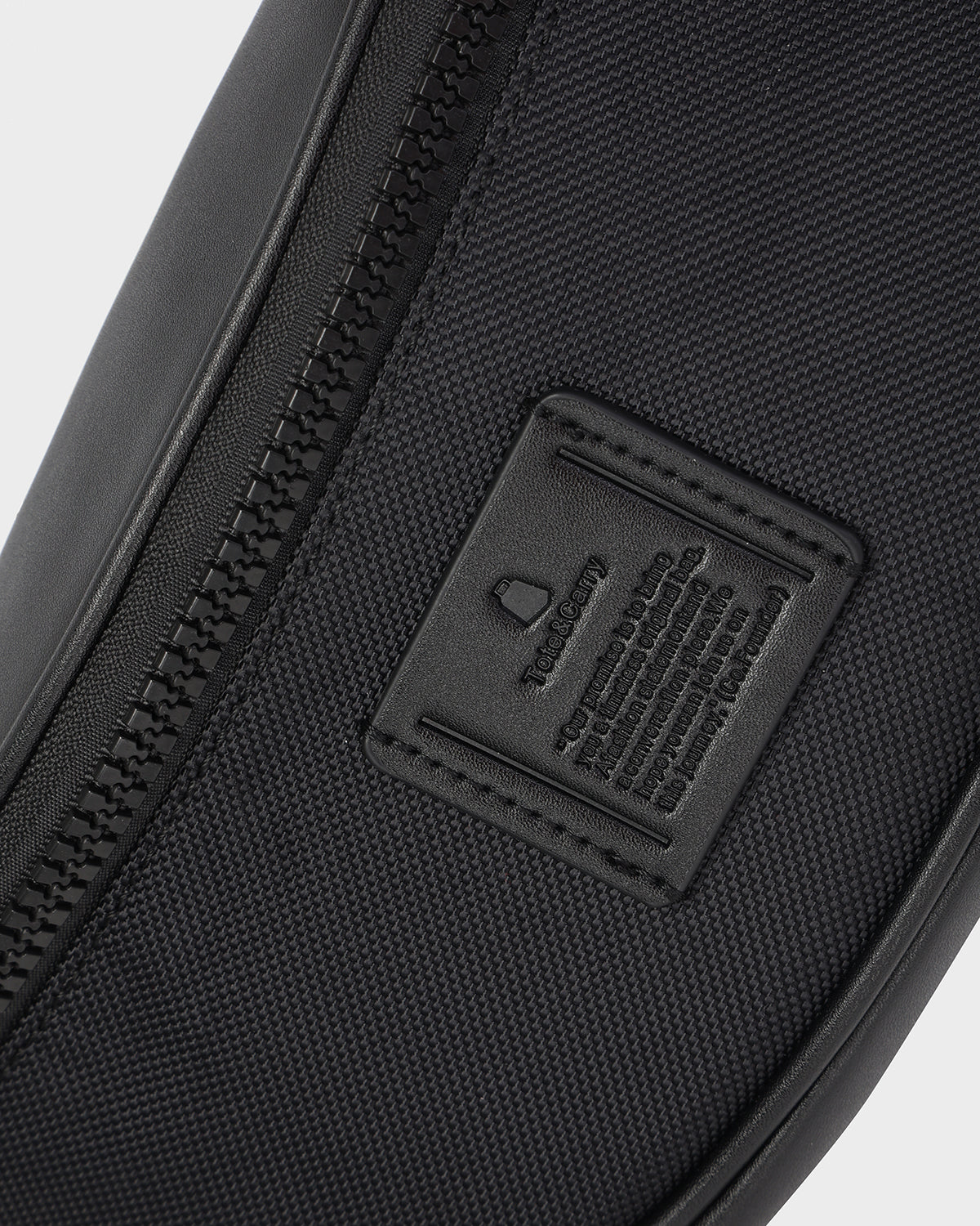 Blackout Nylon Fanny Pack in Black