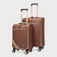 Bodega 2-Piece Luggage Set in Brown